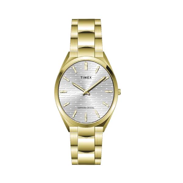 TIMEX Men Silver Round Dial Analog Watch (TWEG25801)