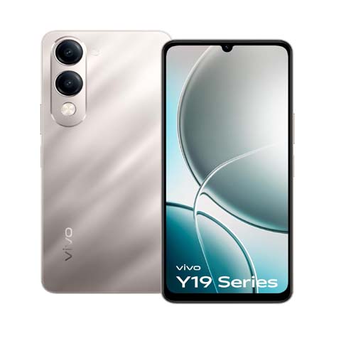 vivo Y19e (Titanium Silver, 4GB RAM, 64GB Storage)
