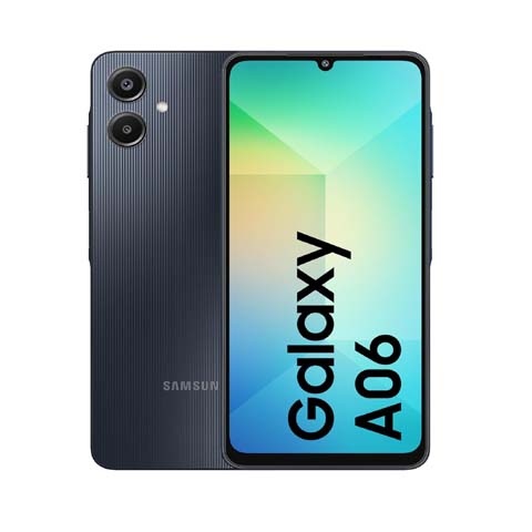 Samsung Galaxy A06 5G (Black, 4GB RAM, 128GB Storage)